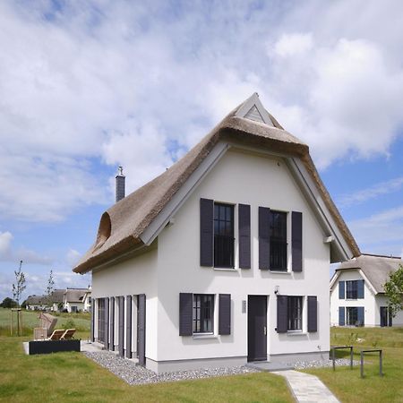 Reetland Am Meer - Luxusplus Reetdachvilla Mit 4 Schlafzimmern, Aussensauna, Loungebereich Und Kamin G07 Dranske Dış mekan fotoğraf